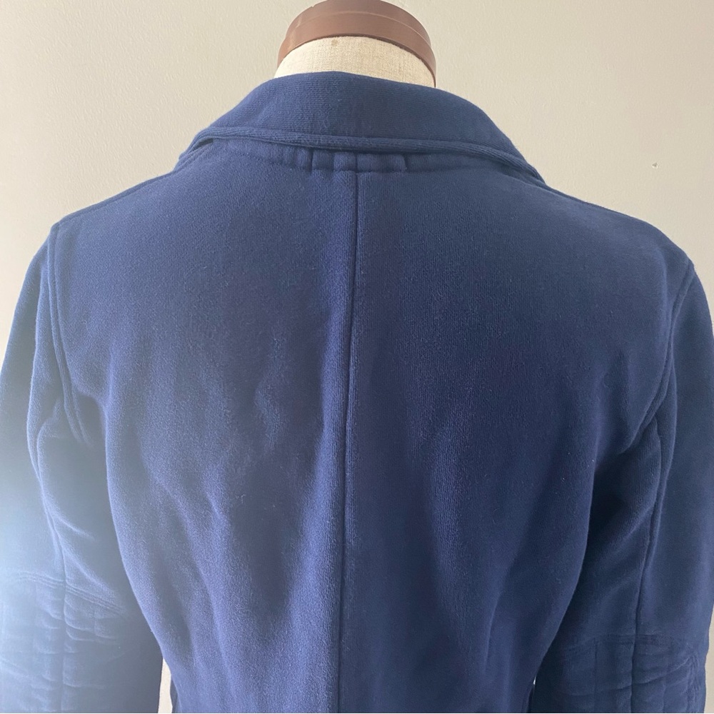 Rugby Ralph Lauren men’s navy jersey/sweatshirt blazer, XS - Picture 4 of 11